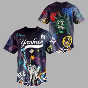Graffiti New York City x Yankees Street Style Jersey