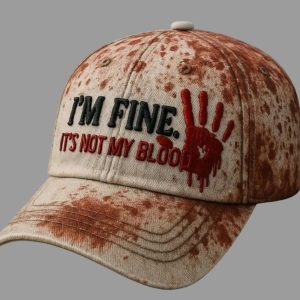 Bloody I’m Fine It’s Not My Blood Hat