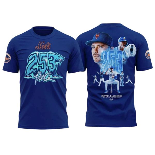 2025 Mets Pete Alonso 253 Shirt