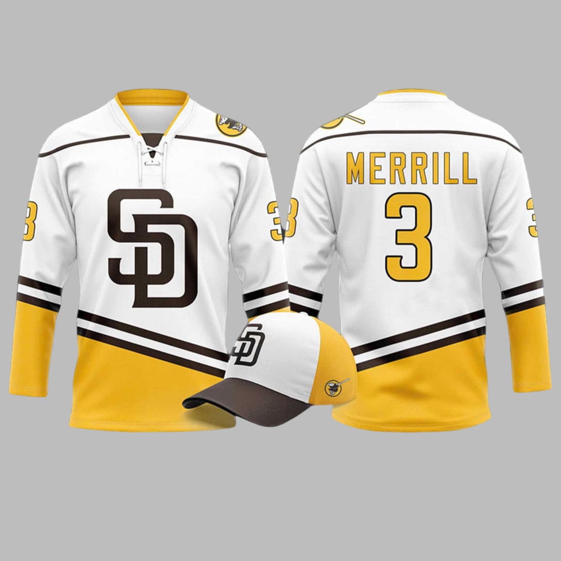 2025 SD Padres Jackson Merrill Hockey Night Jersey Giveaway 2025 SD Padres Jackson Merrill Hockey Night Jersey Giveaway