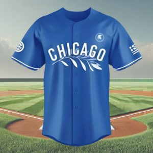 2025 Chicago Cubs Greek Heritage Jersey Giveaway