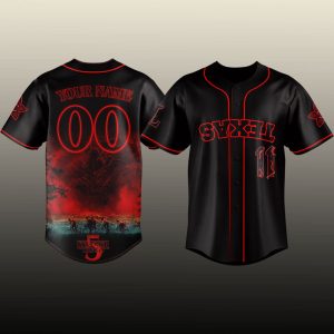 Texas Rangers Stranger Things Jersey 2025