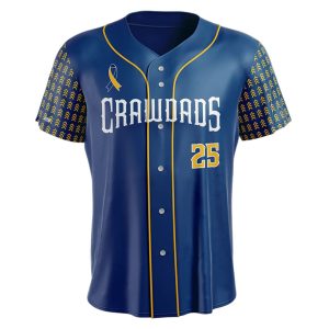 Hickory Crawdads Down Syndrome Awareness Jersey Giveaway 2025