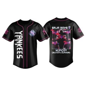 NY Yankees KPop Demon Hunters Saja Boys Jersey 2025