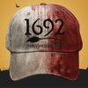 Bloodstained Halloween 1692 They Missed One Printed Hat