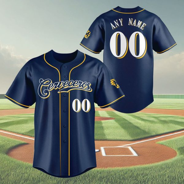 Brewers 2025 Cerveceros Night Baseball Jersey