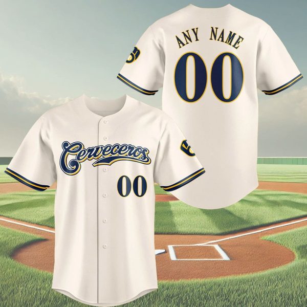Brewers 2025 Cerveceros Night Baseball Jersey