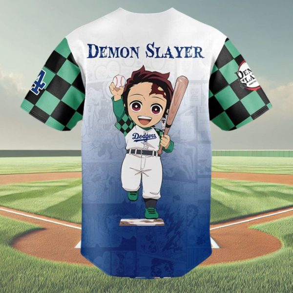 Doggers 2025 Demon Slayer Kamado Tanjiro Baseball Jersey