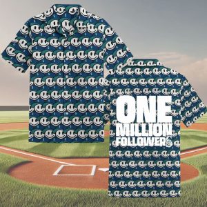 Mariners One Million Followers Hawaiian Shirt