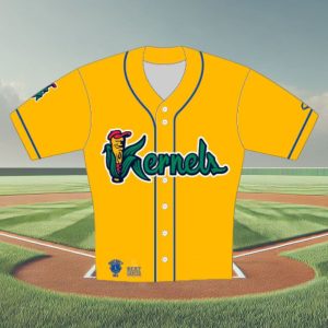 2025 Cedar Rapids Kernels Beat Cancer Night Jersey Giveaway