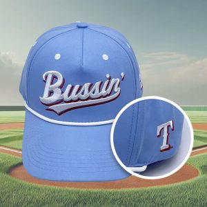2025 Rangers Bruce Bochy Bussin Cap Night Giveaway