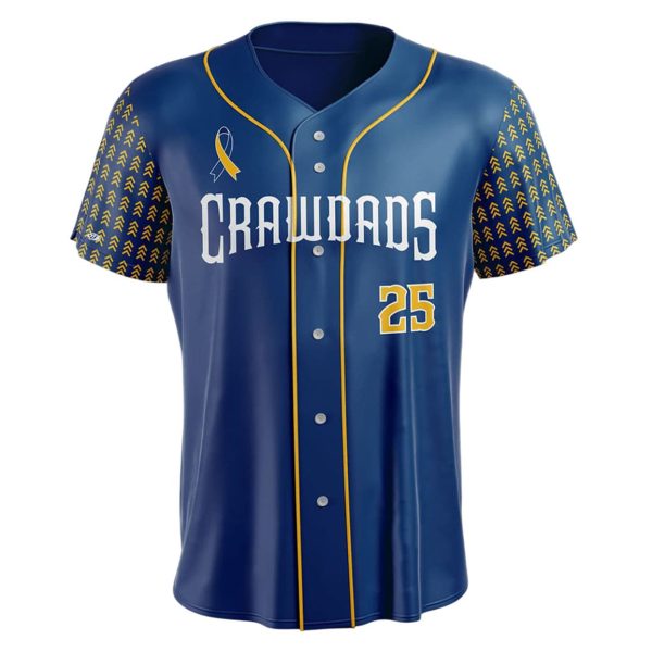 Hickory Crawdads Down Syndrome Awareness Jersey Giveaway 2025