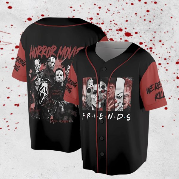 Horror Movie Friend Vintage 90s Graphic Jersey