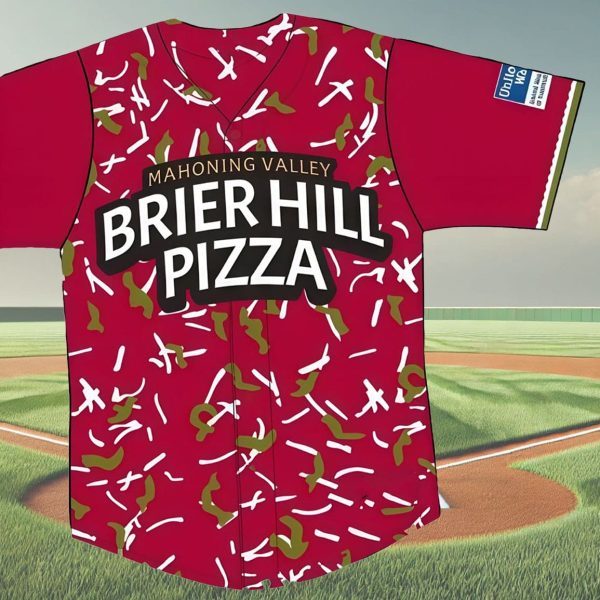 Mahoning Valley Brier Hill Pizza Jersey 2025 Giveaway