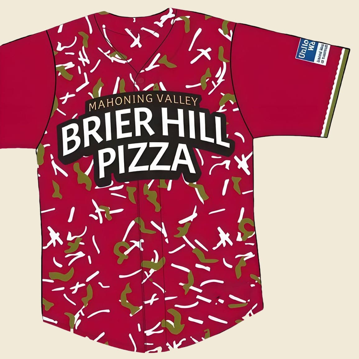 Mahoning Valley Brier Hill Pizza Jersey 2025 Giveaway Mahoning Valley Brier Hill Pizza Jersey 2025 Giveaway