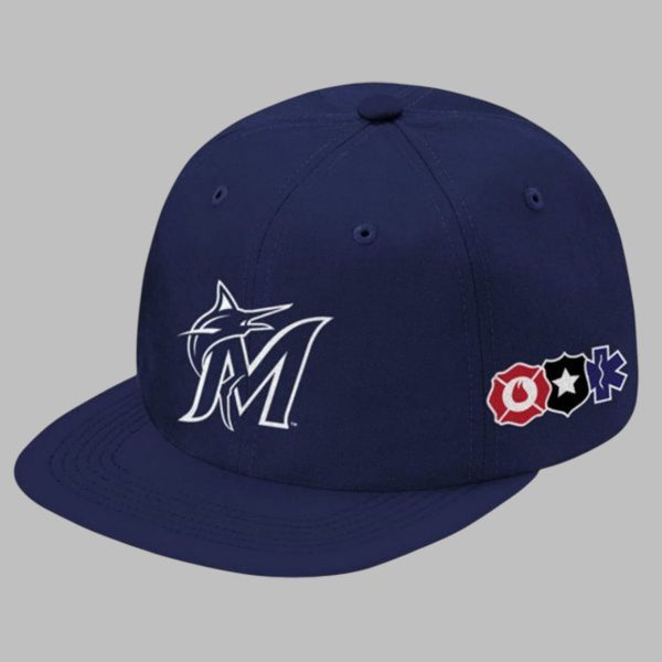 Marlins First Responders Appreciation Day Hat Giveaway 2025