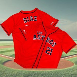 Astros Yainer Diaz Los Astros Jersey Giveaway 2025