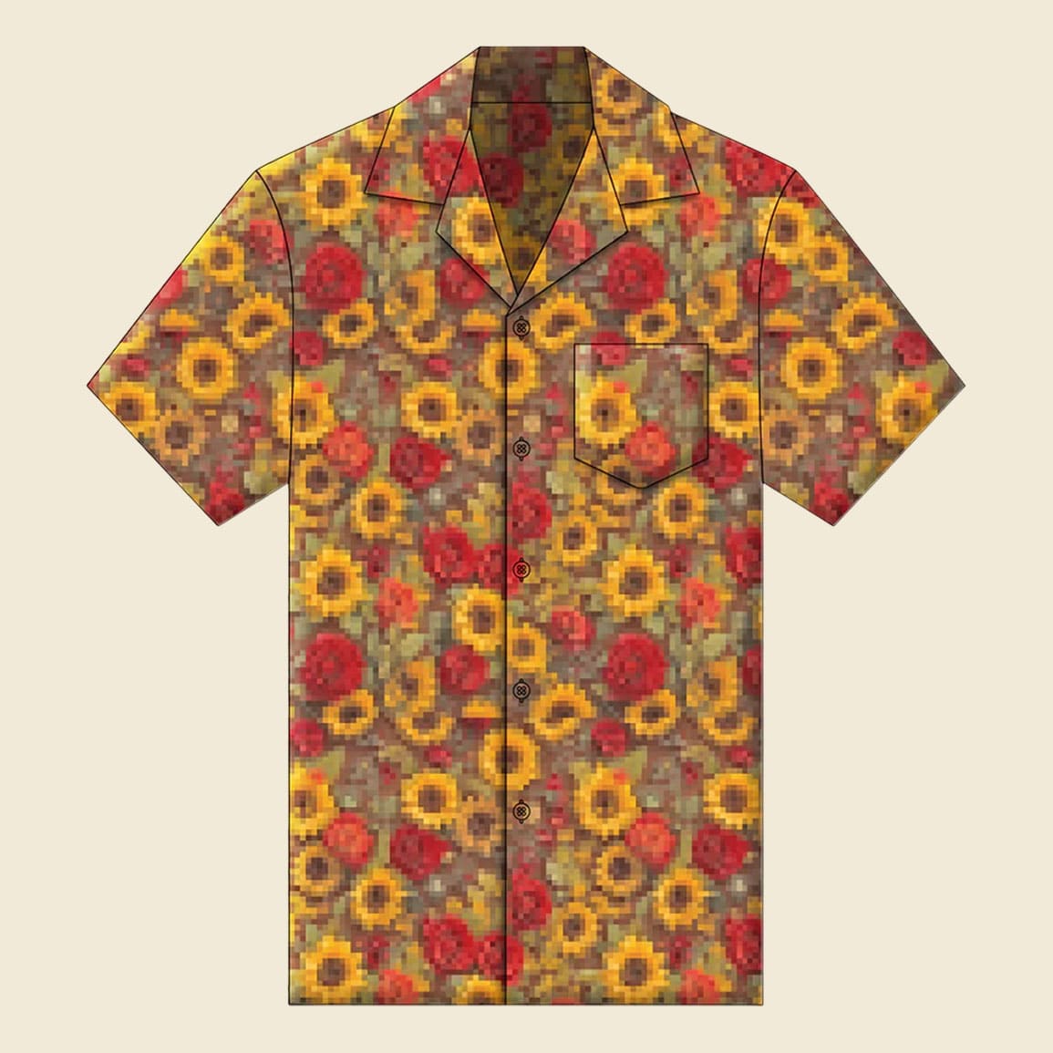 Remedy 30th Anniversary Max Payne Low Resolution Hawaiian Shirt