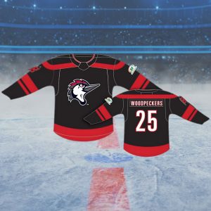Fayetteville Woodpeckers Hockey Night Jersey Giveaway 2025