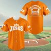 Tennessee Football Team Jesus Baseball Jersey