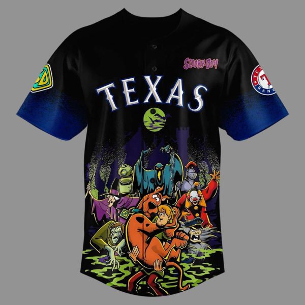 Texas Rangers x ScooBy-Doo Night 2025 Jersey