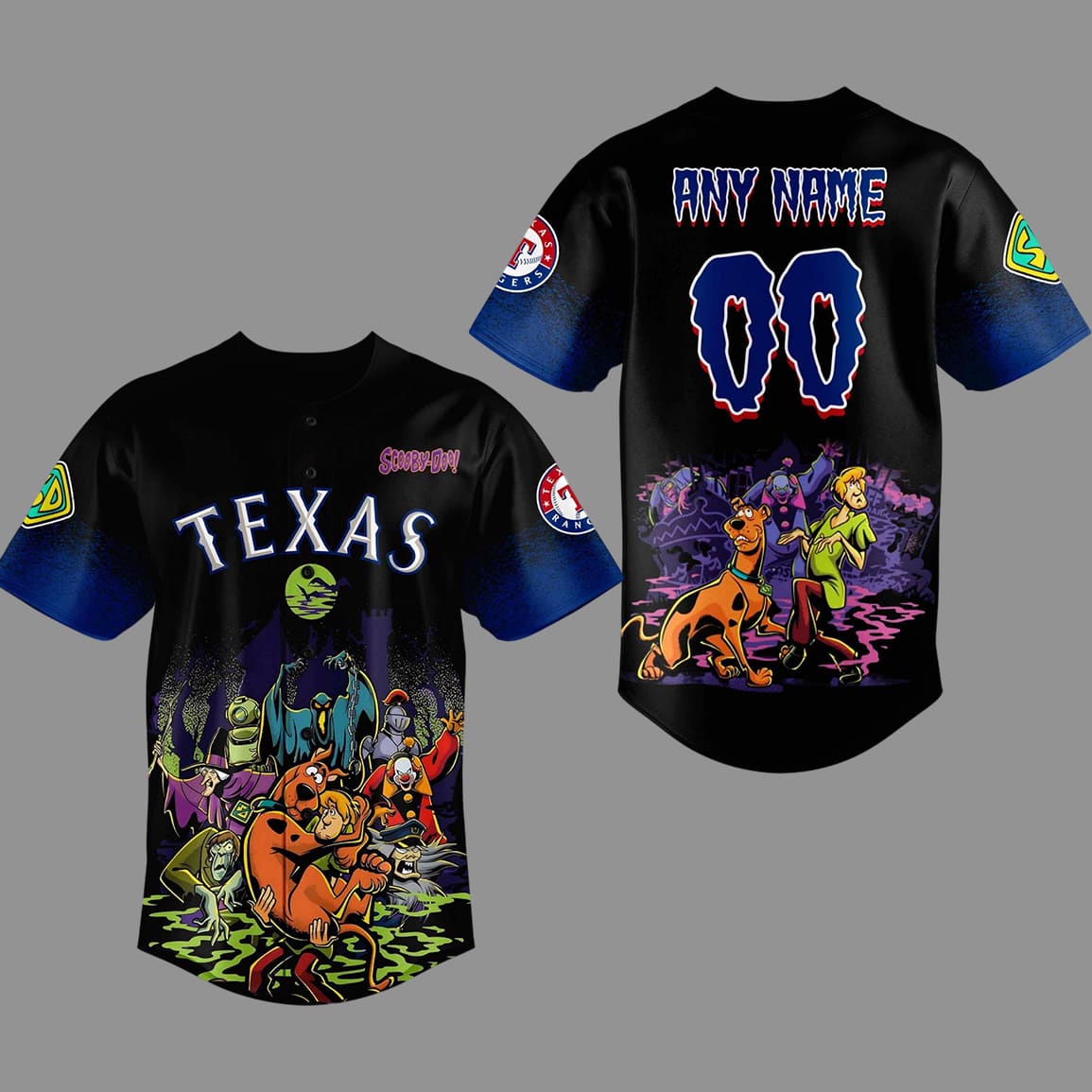Texas Rangers x ScooBy Doo Night 2025 Jersey Texas Rangers x ScooBy Doo Night 2025 Jersey
