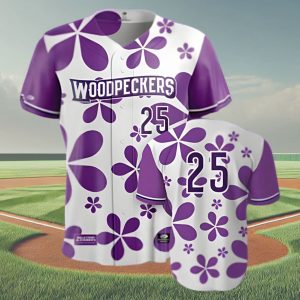 Woodpeckers Paint The Park Purple Jersey 2025
