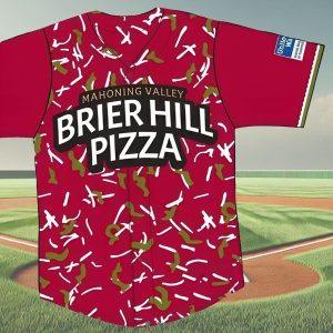 Mahoning Valley Brier Hill Pizza Jersey 2025 Giveaway