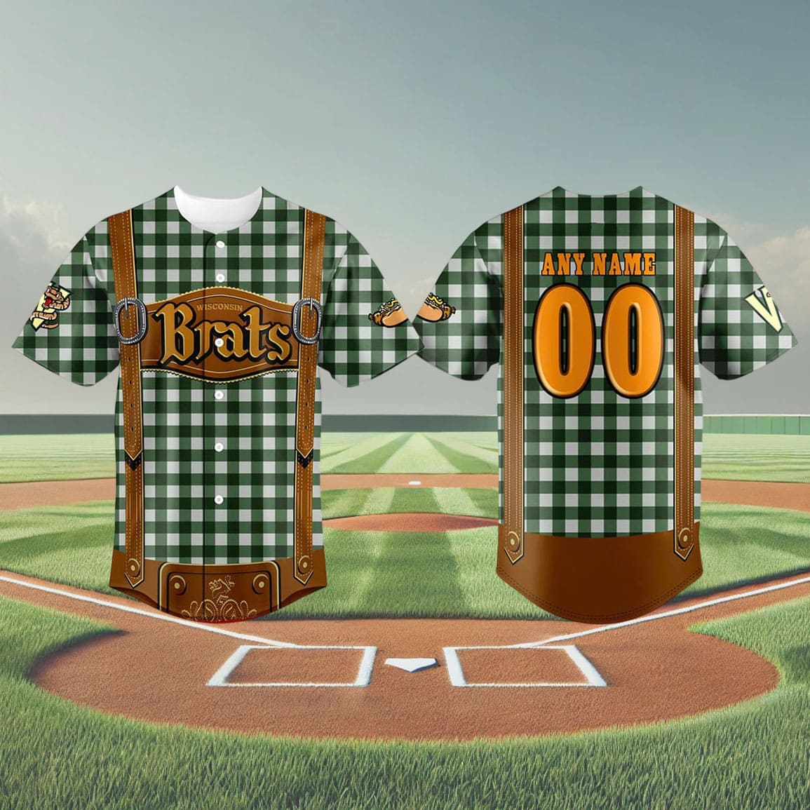 Wisconsin Timber Rattlers Bratoberfest Brats Jersey 2025 Wisconsin Timber Rattlers Bratoberfest Brats Jersey 2025