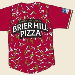 Mahoning Valley Brier Hill Pizza Jersey 2025 Giveaway