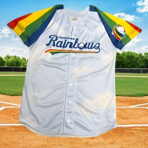2025 Charleston RiverDogs Rainbows Pride Jersey Giveaway