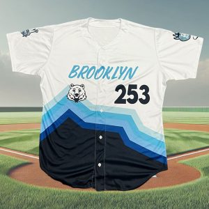 Brooklyn Cyclones Polar Bear Pete Alonso 253 Jersey