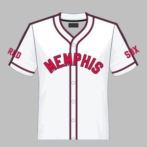 2025 Memphis Redbirds Red Sox Giveaway Jersey