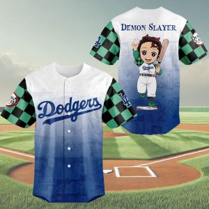 Doggers 2025 Demon Slayer Kamado Tanjiro Baseball Jersey