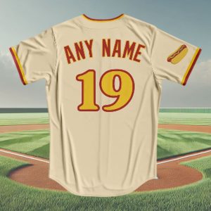 Red Sox 2025 Hot Dog Themed Jersey