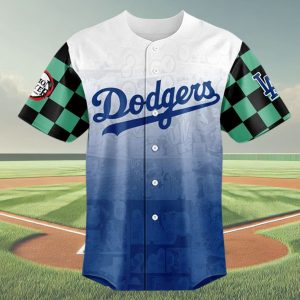 Doggers 2025 Demon Slayer Kamado Tanjiro Baseball Jersey