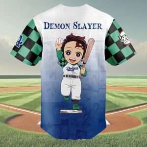 Doggers 2025 Demon Slayer Kamado Tanjiro Baseball Jersey