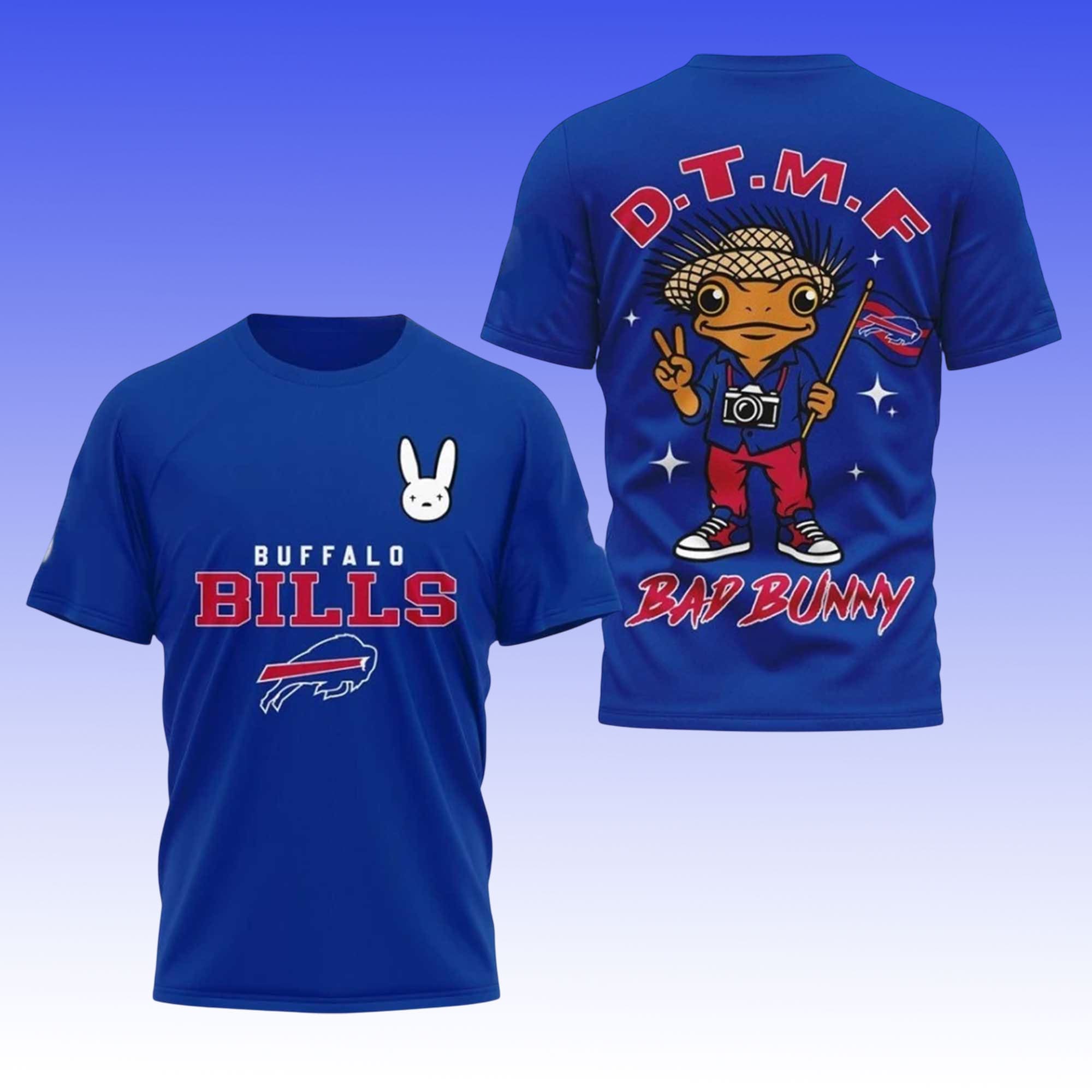 Bills Bad Bunny 2026 Super Bowl LX Shirt