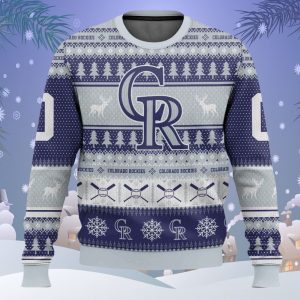 Rockies Baseball 2025 Personalized Ugly Christmas Sweater 1 Rockies Baseball 2025 Personalized Ugly Christmas Sweater