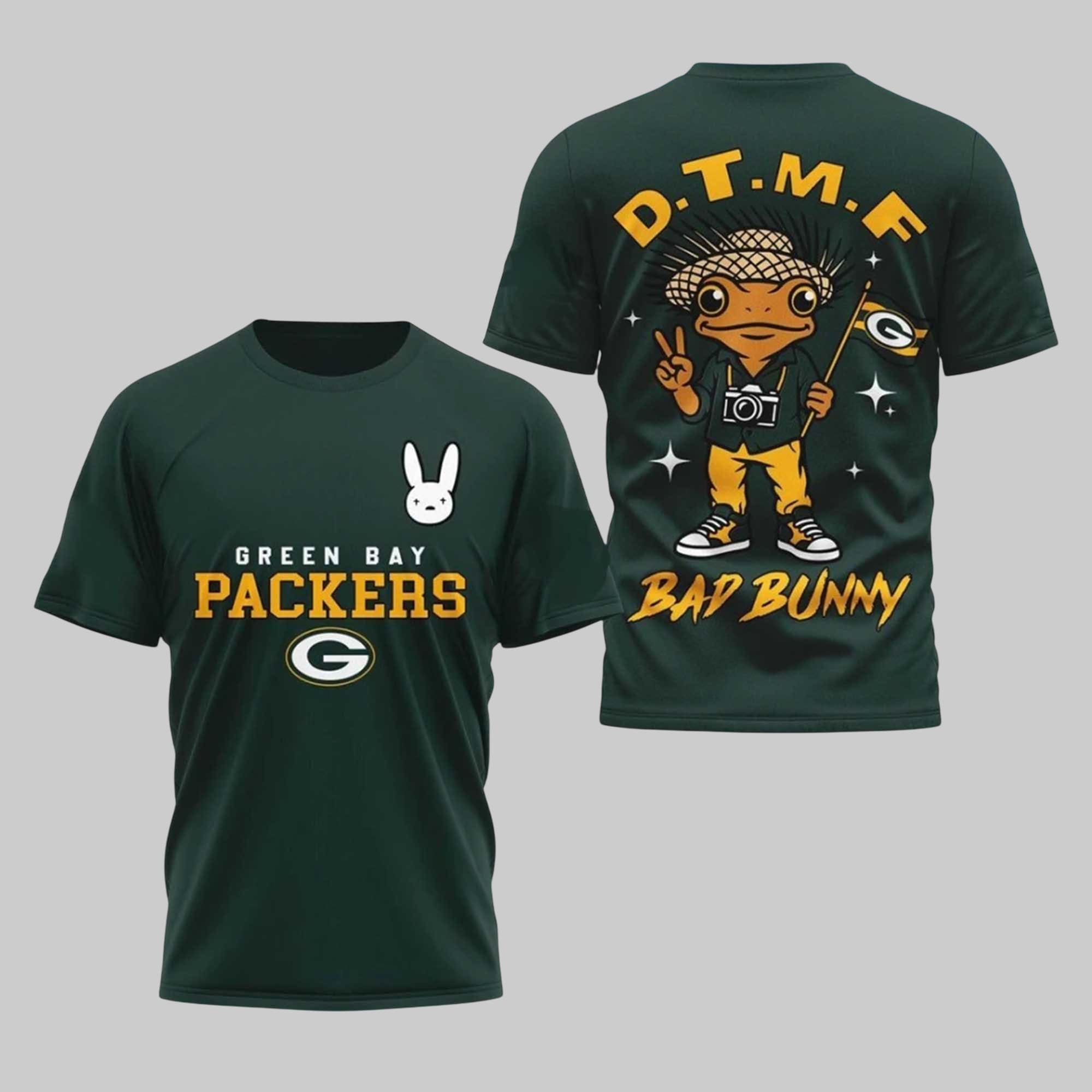 Packers Bad Bunny 2026 Super Bowl LX Shirt Packers Bad Bunny 2026 Super Bowl LX Shirt