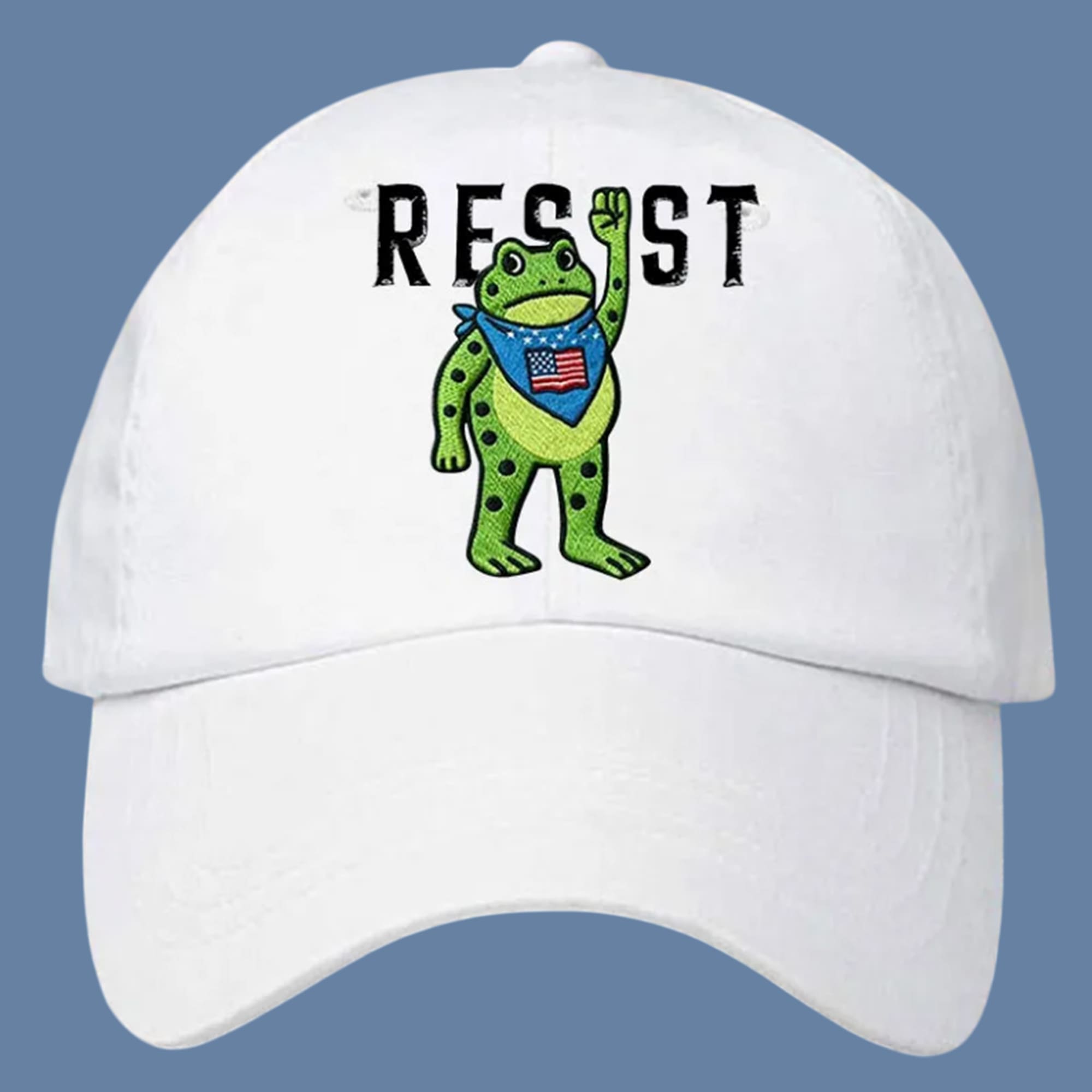 Portland Frog Resist Print Hat Portland Frog Resist Print Hat