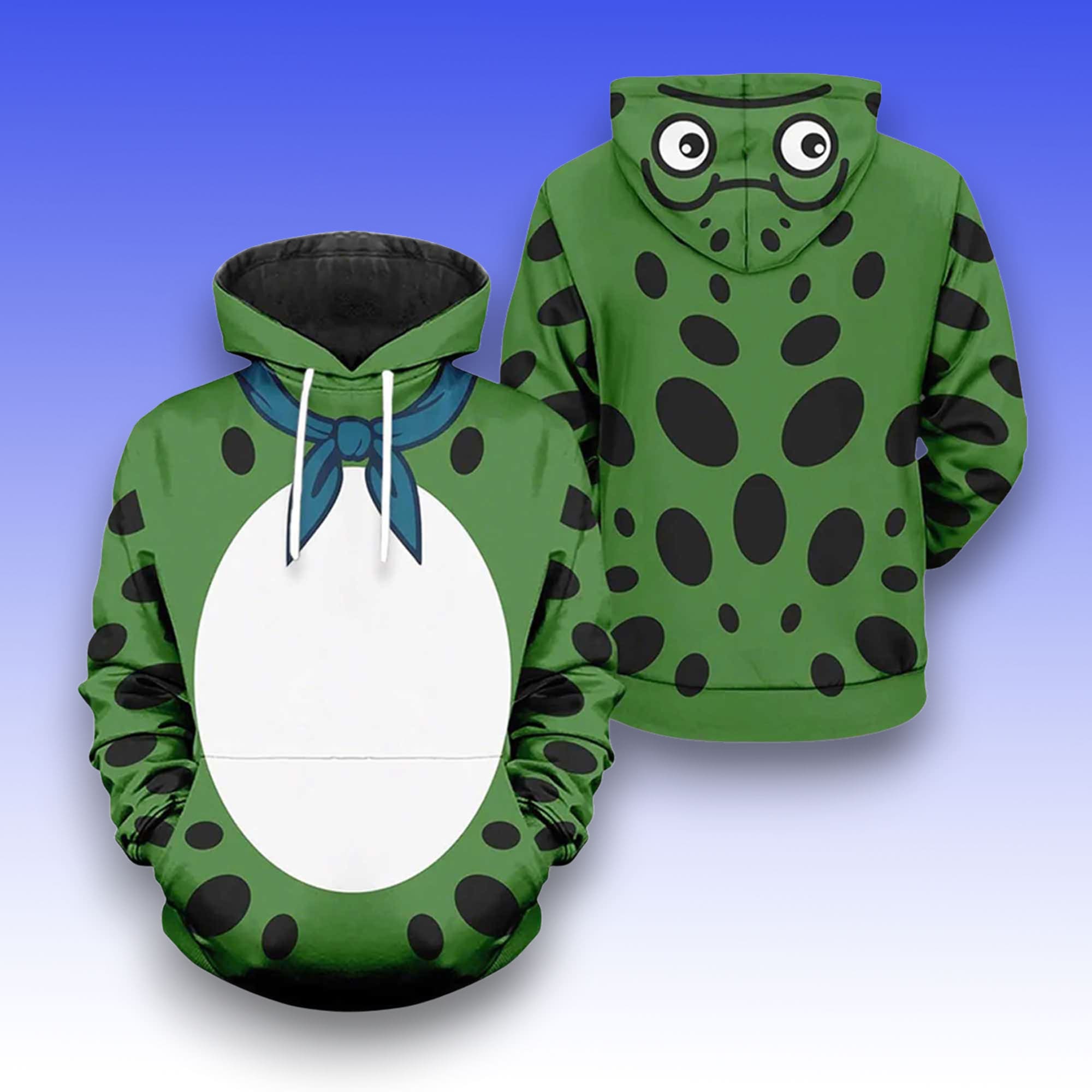 Resist Portland Frog Print Hoodie