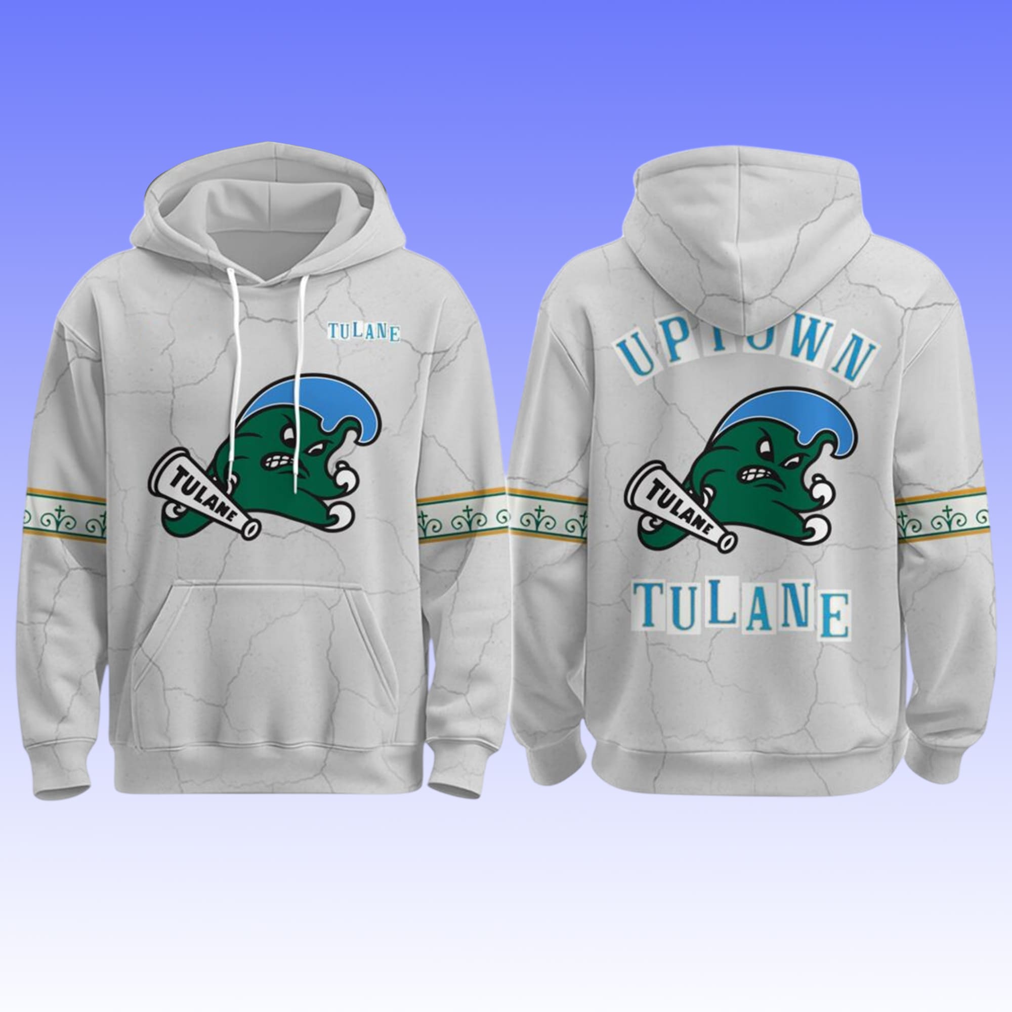 Tulane Green Wave Heritage Uptown Hoodie