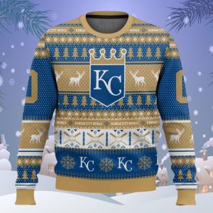 Royals Baseball 2025 Personalized Ugly Christmas Sweater 1 Royals Baseball 2025 Personalized Ugly Christmas Sweater